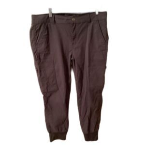 prAna SIZE 14. HALLE II JOGGER DARK GRAY UPF 50+  HIKING CAMPING OUTDOORS